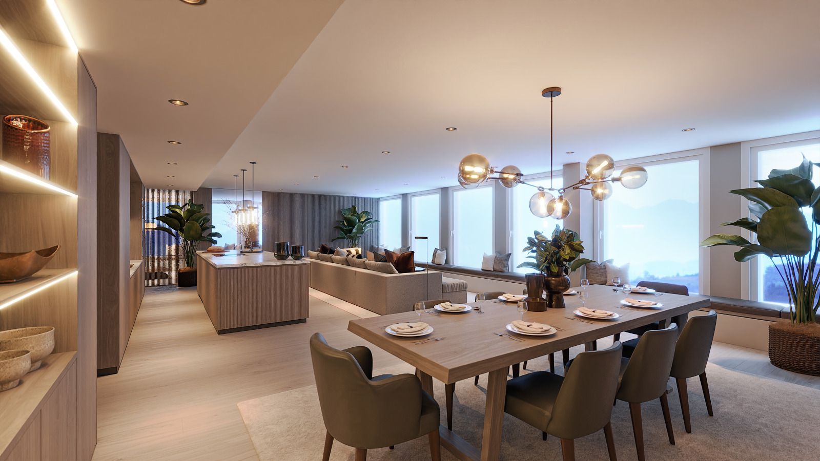 Penthouse Apartment Zug - Rougemont Interiors