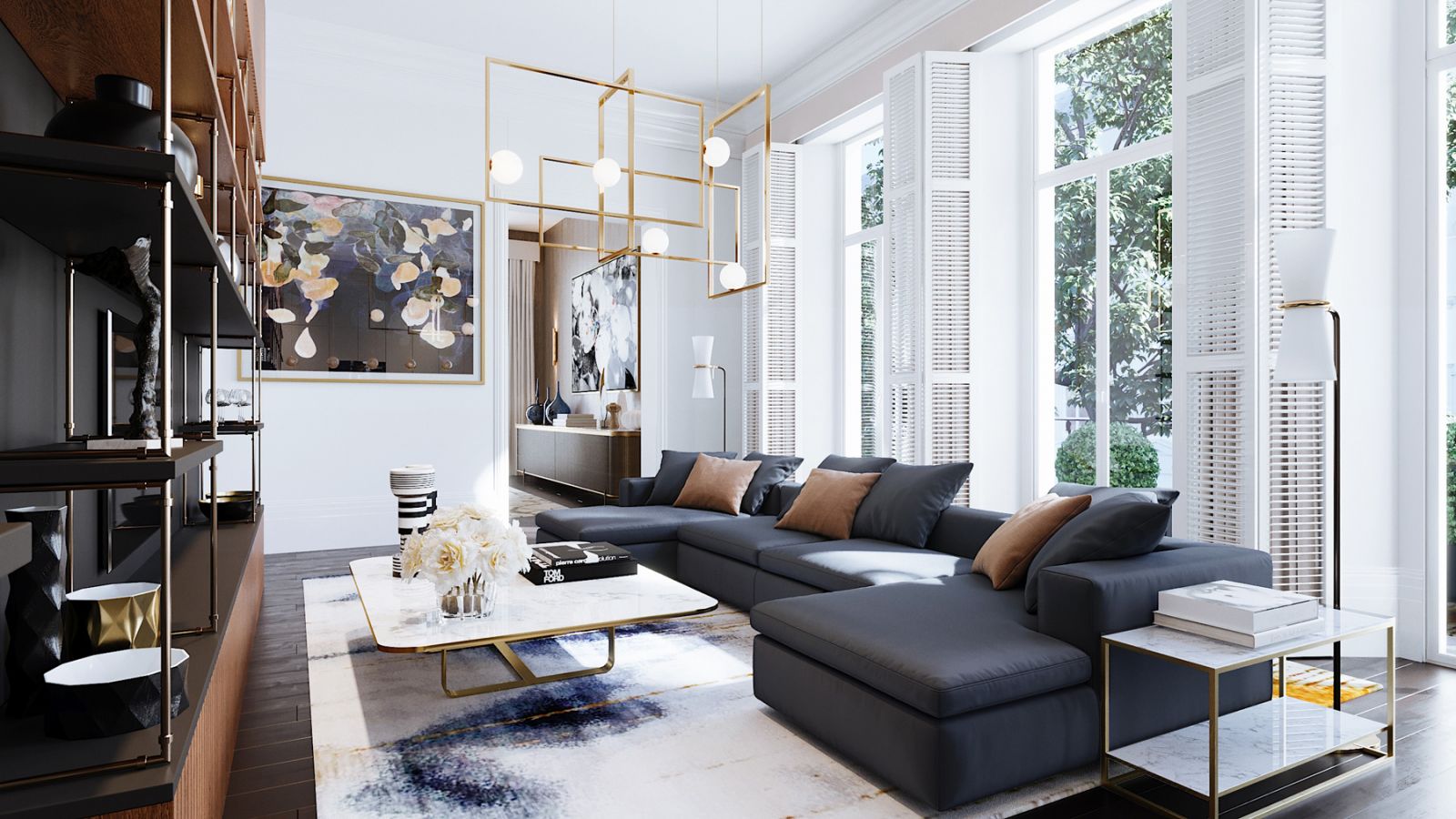 Queen's Gate London - Rougemont Interiors